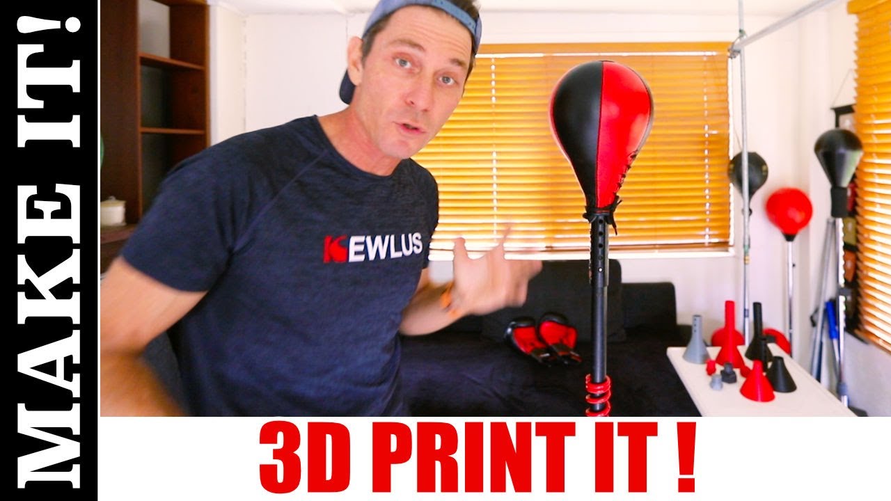 3D Print Your DIY Cobra Punching Bag Components