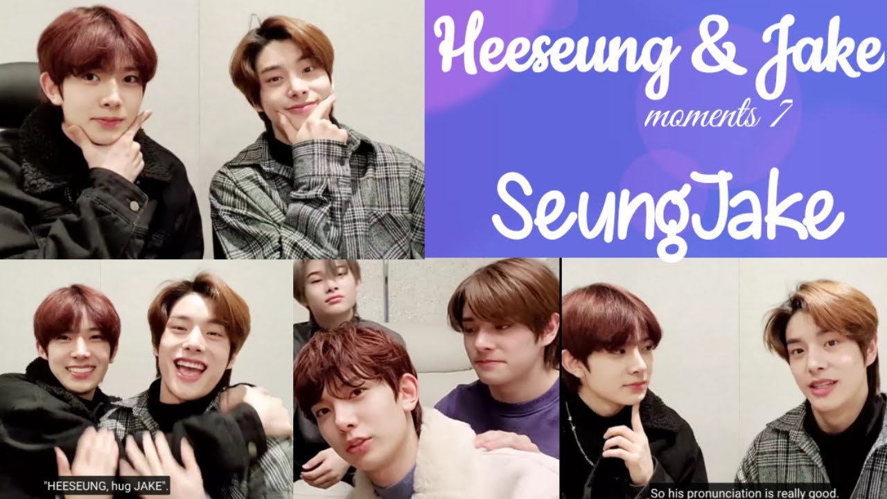 SeungJake moments 7 | Heeseung & Jake | ENHYPEN moments