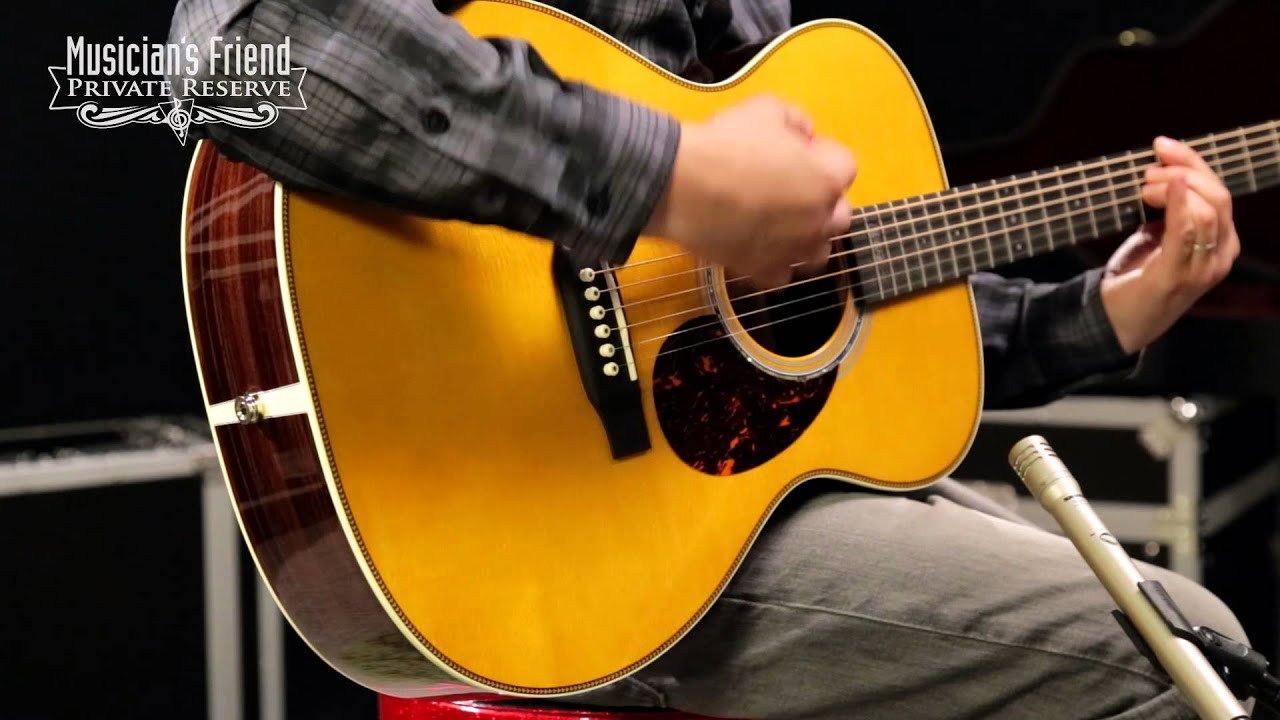 Martin OMJM John Mayer Acoustic-Electric Guitar Natural