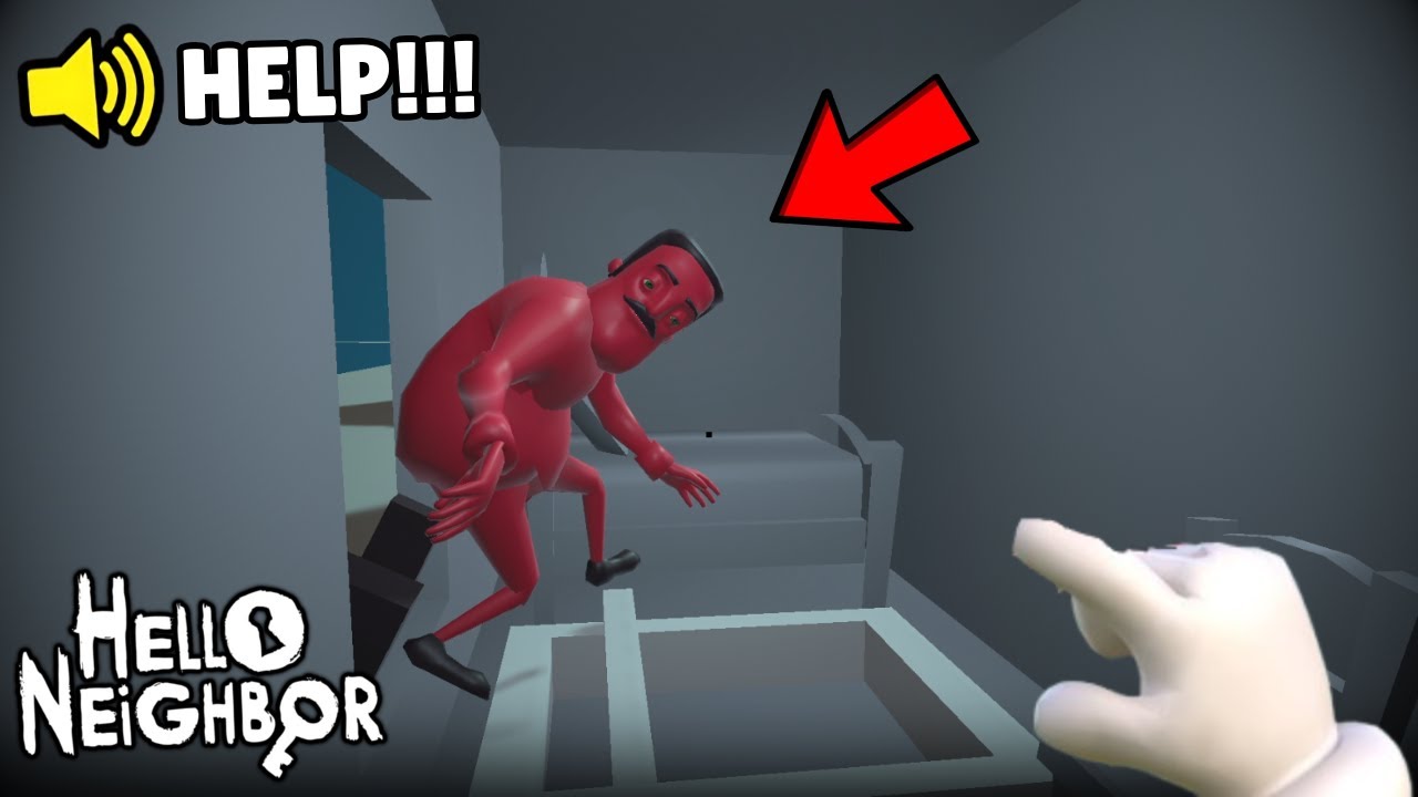 I Played The FIRST EVER Hello Neighbor Version (HN: Devgamm)