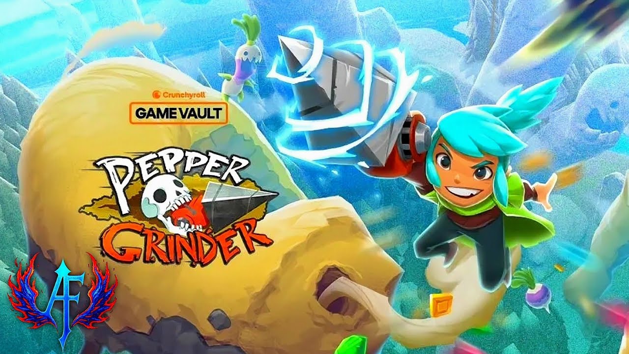 Crunchyroll: Pepper Grinder | Gameplay Android Ios