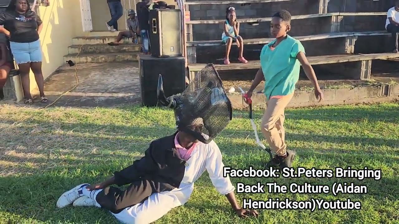 St. Peters Bringing back the Culture Medley at Children Christmas Parties in St.Kitts