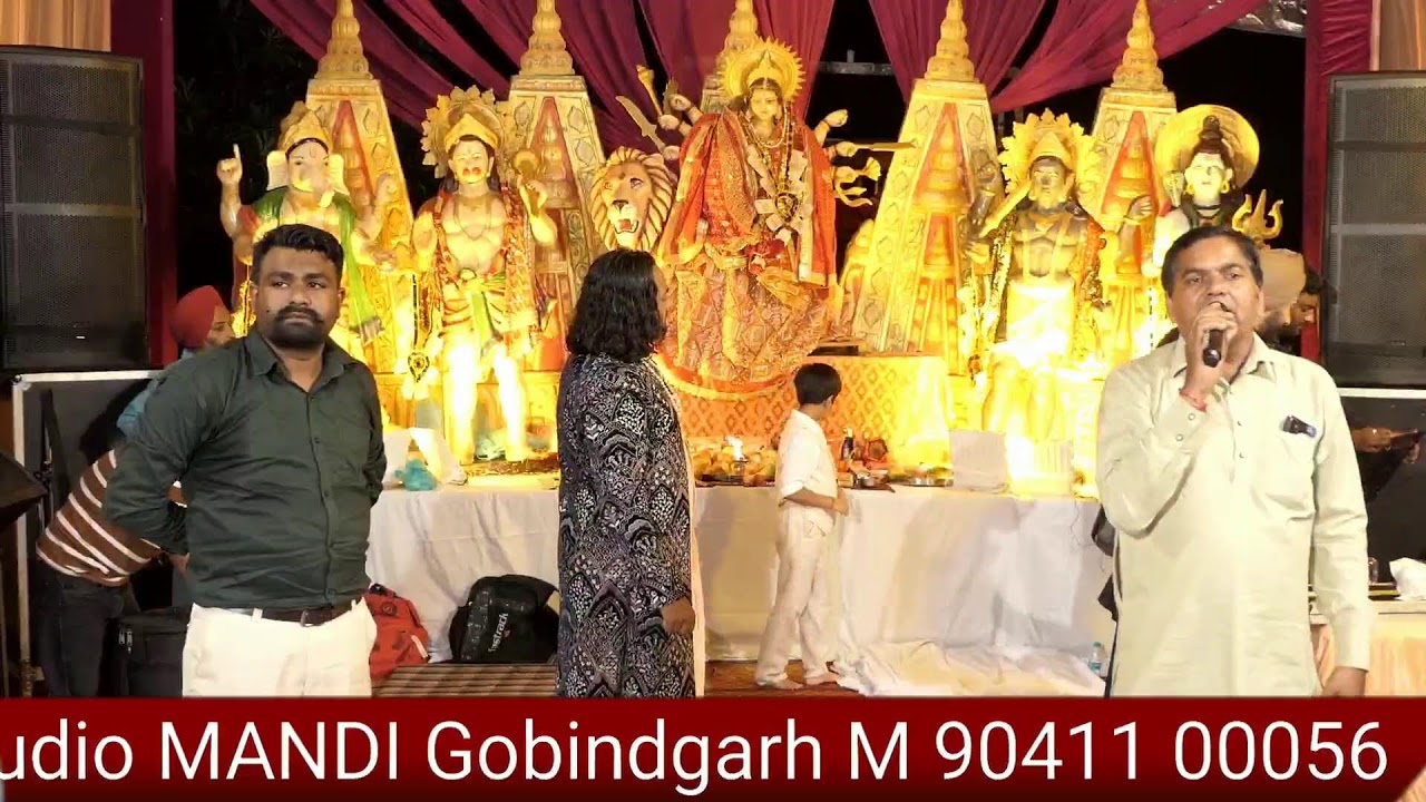 मां भगवती जागरण Live on Sonu Studio Mandi Gobindgarh M.7973353307