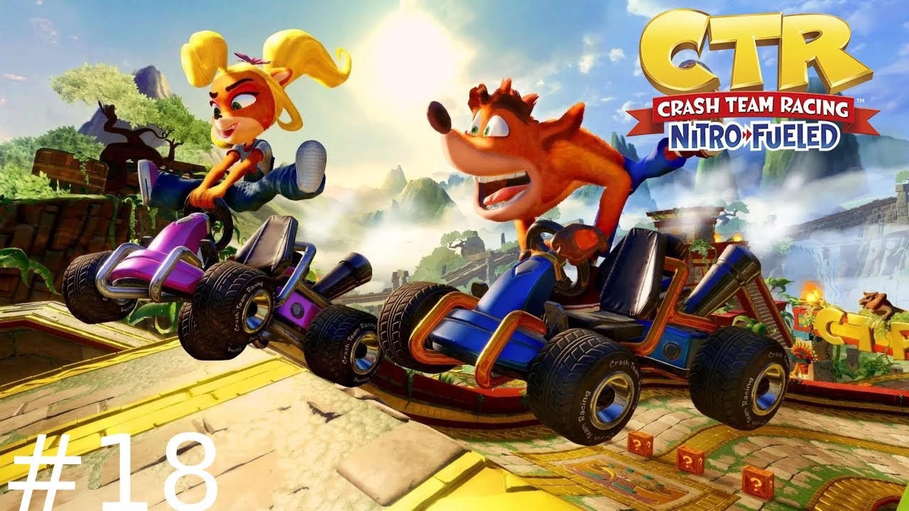 Crash Team Racing Nitro-Fueled (100%) #18 Ostatnie Crystal Challenge (KONIEC GRY)