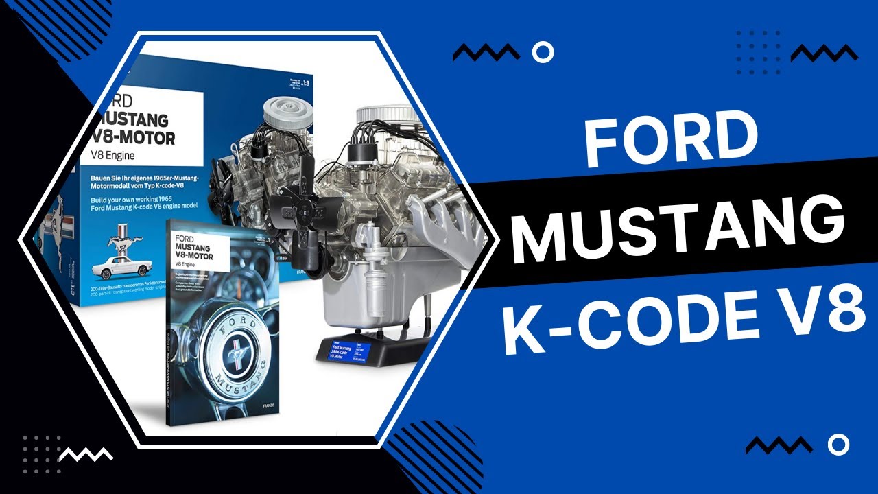 Ford Mustang K-code V8 Engine Model