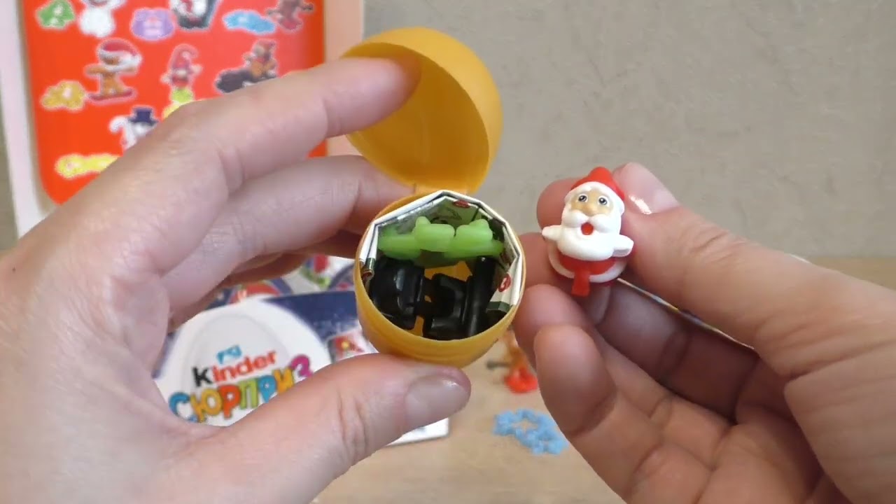 Новогодние Киндер Сюрпризы 2025 / Вся коллекция 🎄🎅🥳