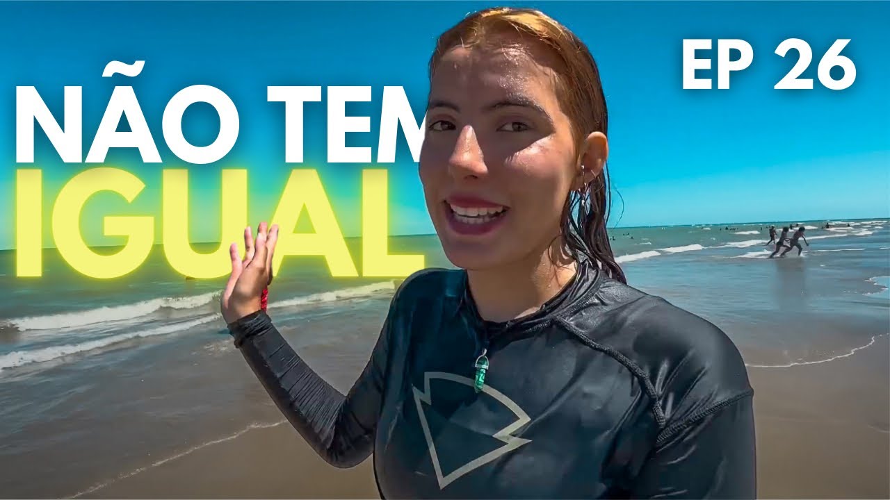 FAMÍLIA DE MOTO DESLUMBRADA COM O LINDO MAR DO NORDESTE - Episódio 26