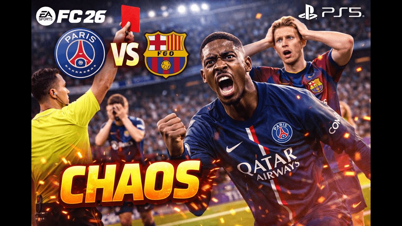 Shocking Red Card Changes Everything 😱 | FC 26 PS5