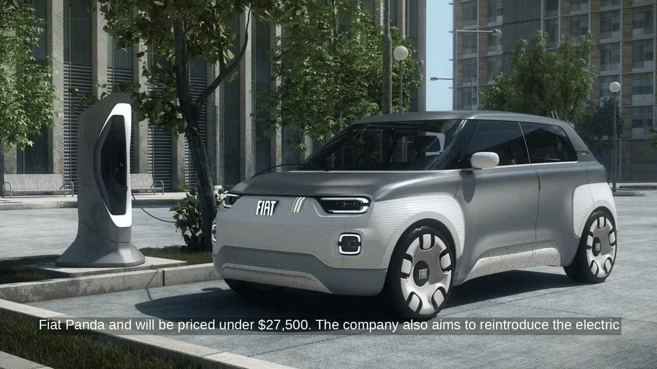Stellantis Plans Sub-$27,000 Fiat Panda EV To Rival Dacia Spring