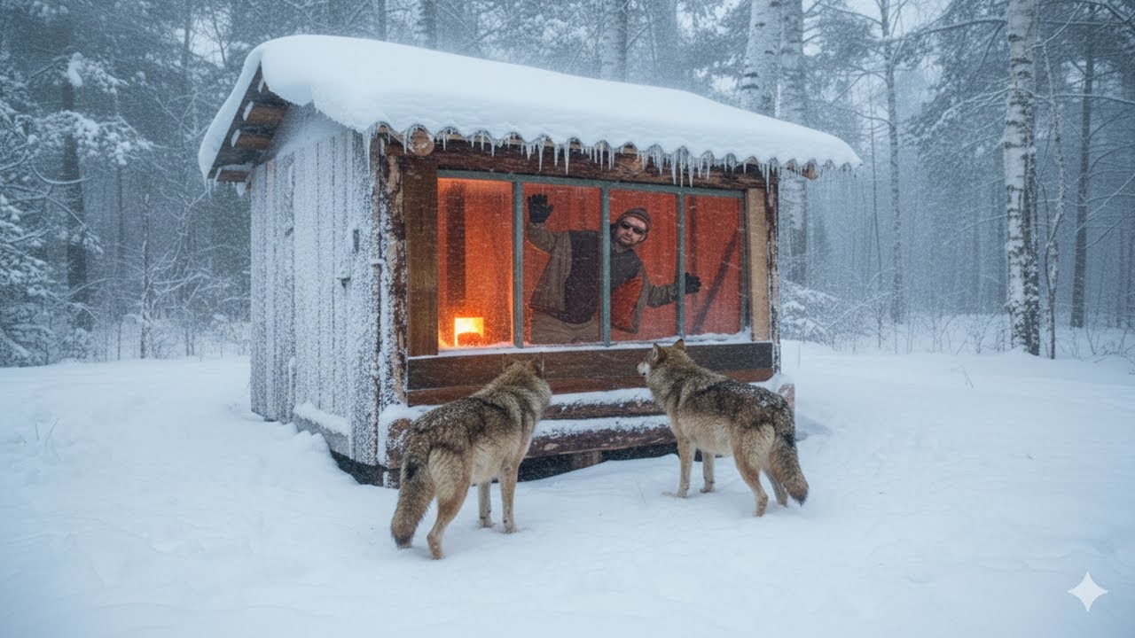 I Almost Froze to Death at -45°C | Alone in an Off-Grid Alaskan Log Cabin
