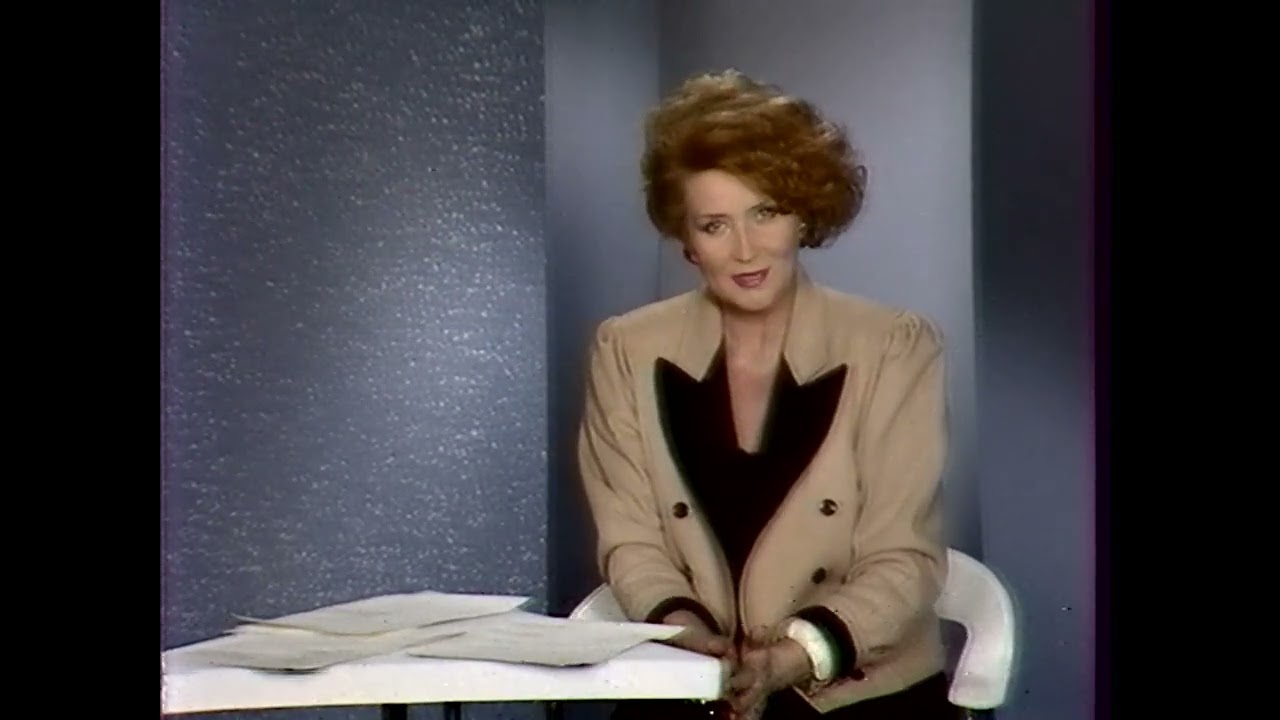 Fragment zapowiedzi 'Jutro w programie'. Program Pierwszy 23.12.1990