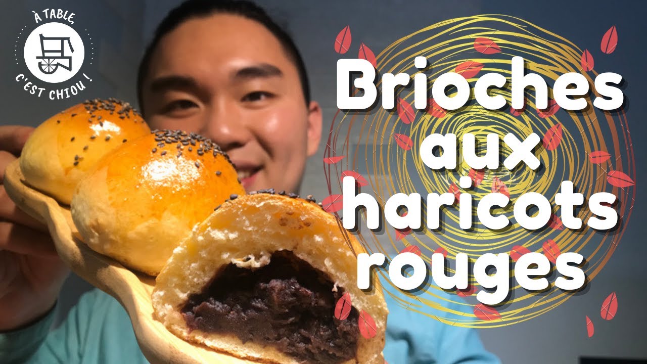 Brioche aux haricots rouges - Pain brioché traditionnel