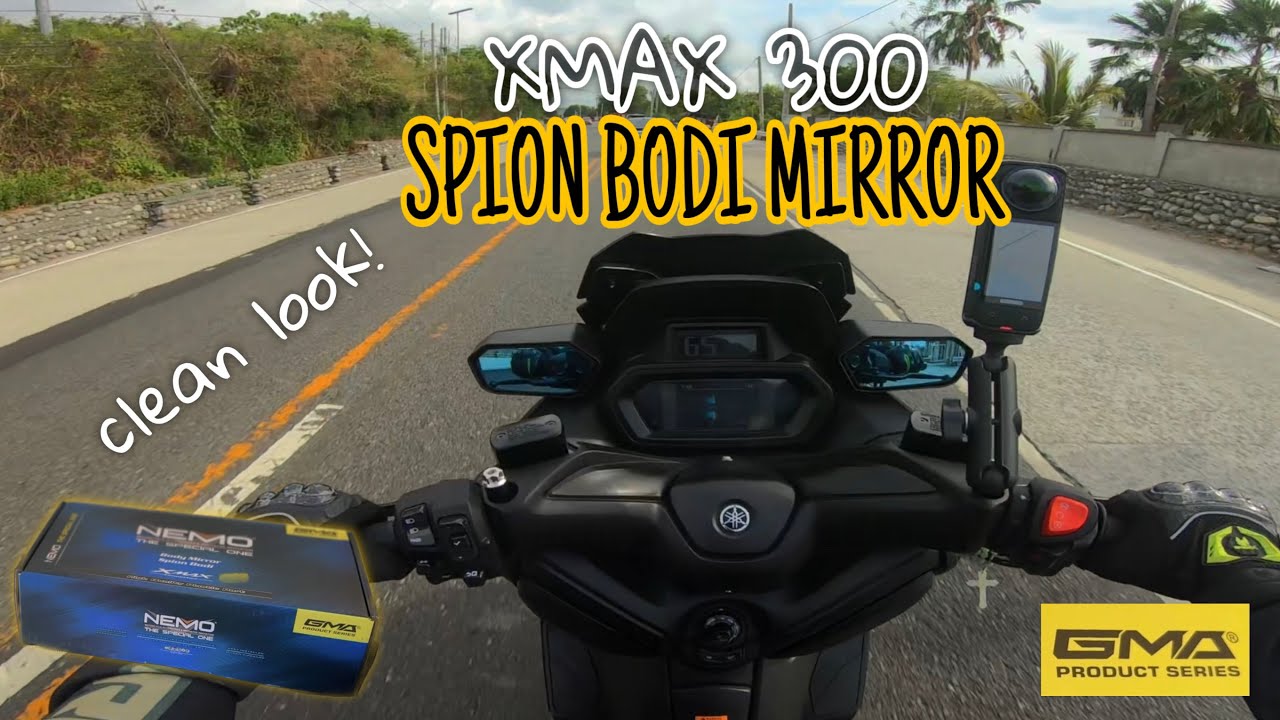 BODDY MIRROR ON XMAX | SPION BODI #jcmotoride