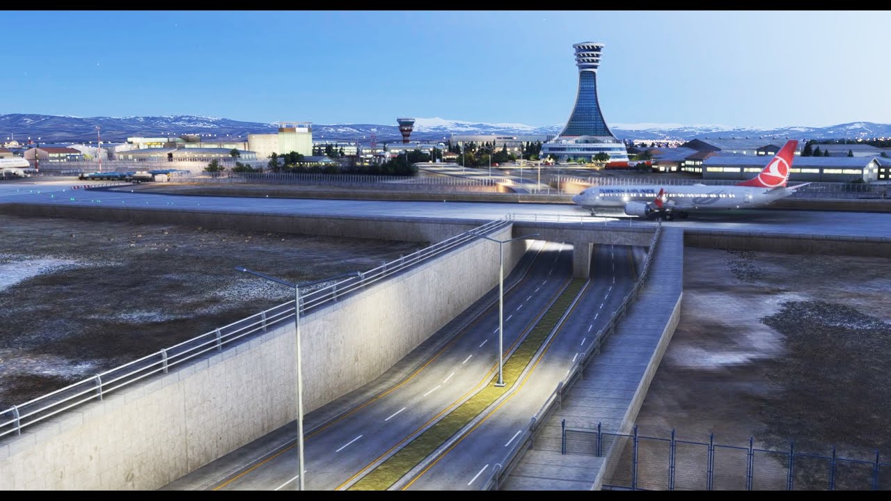SceneryTR - Ankara Esenboğa 2026 preview (MSFS 2020 & 2024 / PC - Xbox - PS5)