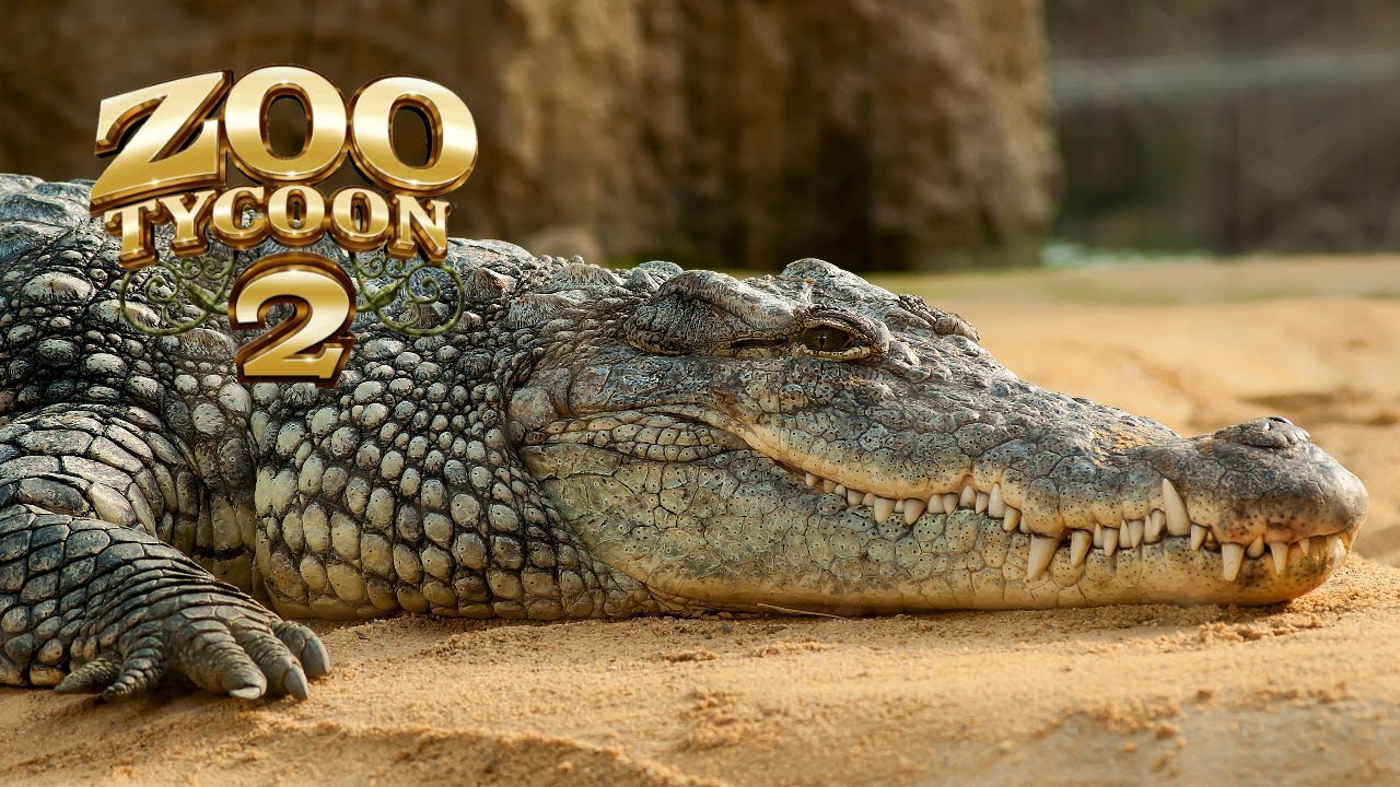 Nile Crocodile Exhibit Speed Build - Zoo Tycoon 2