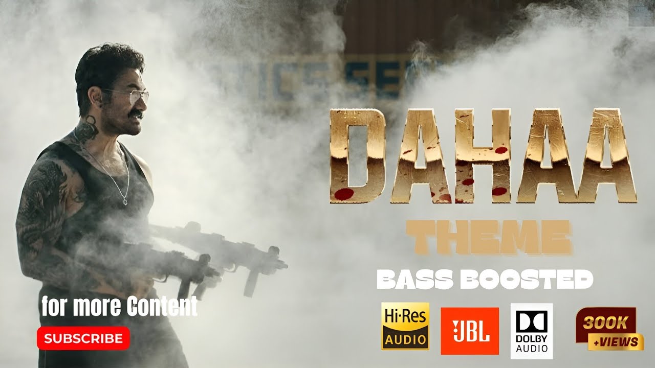 Dahaa Theme | Coolie | Aamir Khan| Bass Boosted