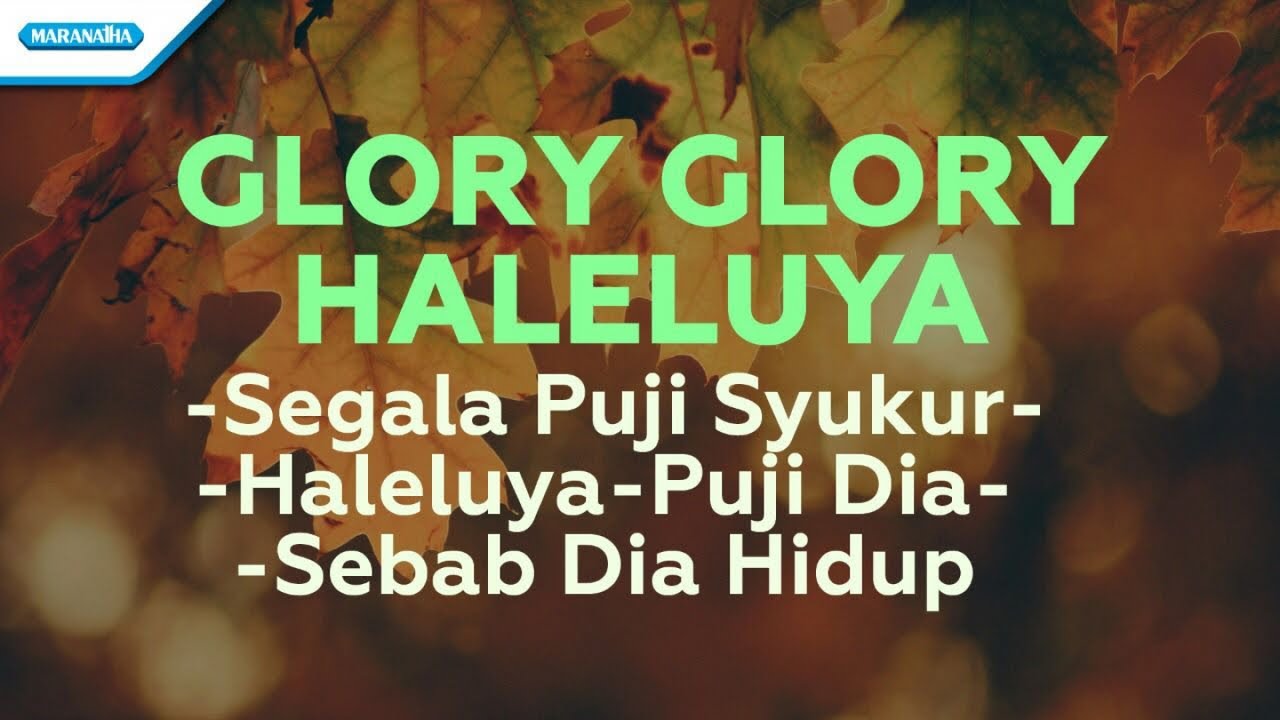 GLORY GLORY HALELUYA - Yehuda Singers (Official lyric video)