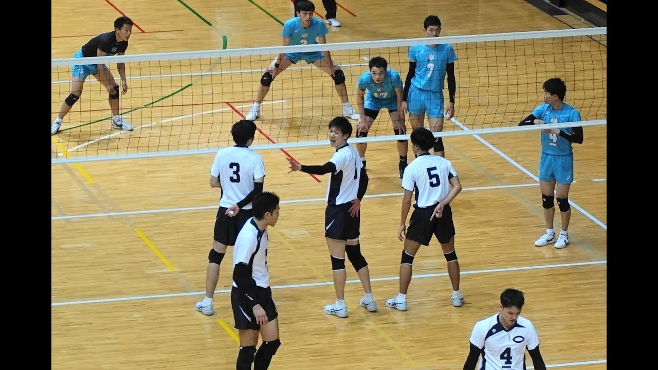 石川祐希 大竹壱青 筑波大学vs中央大学 第1セット 全日本インカレ スーパーカレッジバレー2017 準決勝 Yuki Ishikawa Japan volleyball