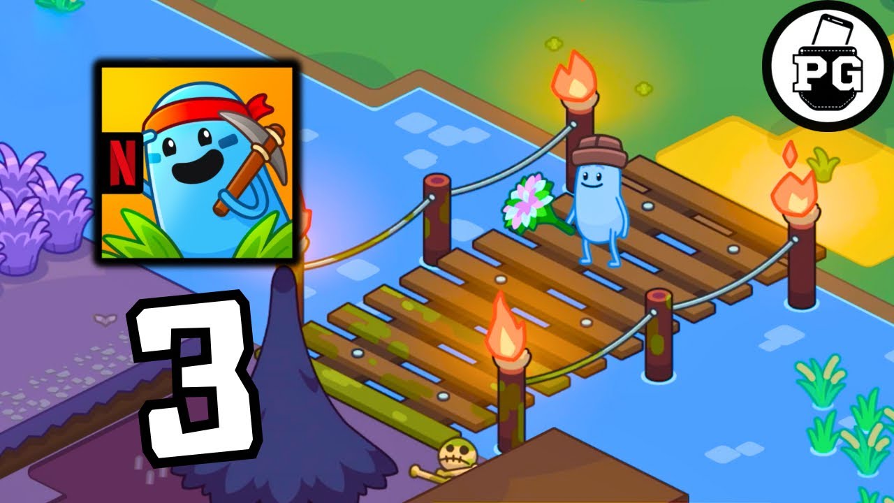 Bridge To Swamp Is Complete ! 💀 Dumb Ways to Survive NETFLIX - Gameplay Walkthrough |Part 3|