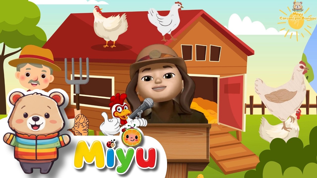 🎵✨ 12 Canzoni Magiche per Bambini! Impara, Canta e Balla con Miyu - Canzoni per Bambini 🚗🐸🔥
