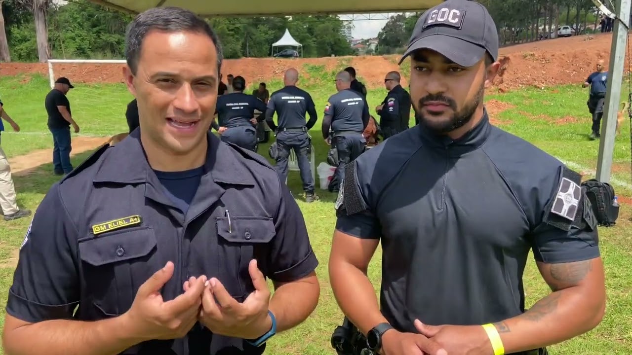 Dia de treinamento - O Canil é um diferencial da Guarda Municipal