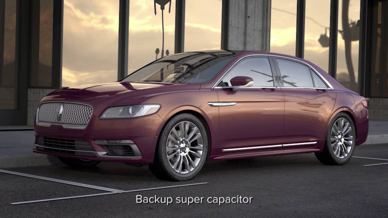 2017 Lincoln Continental eLatch Door System