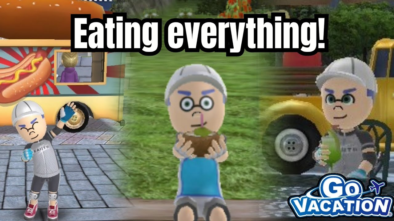 Eating at every food truck in Go vacation 