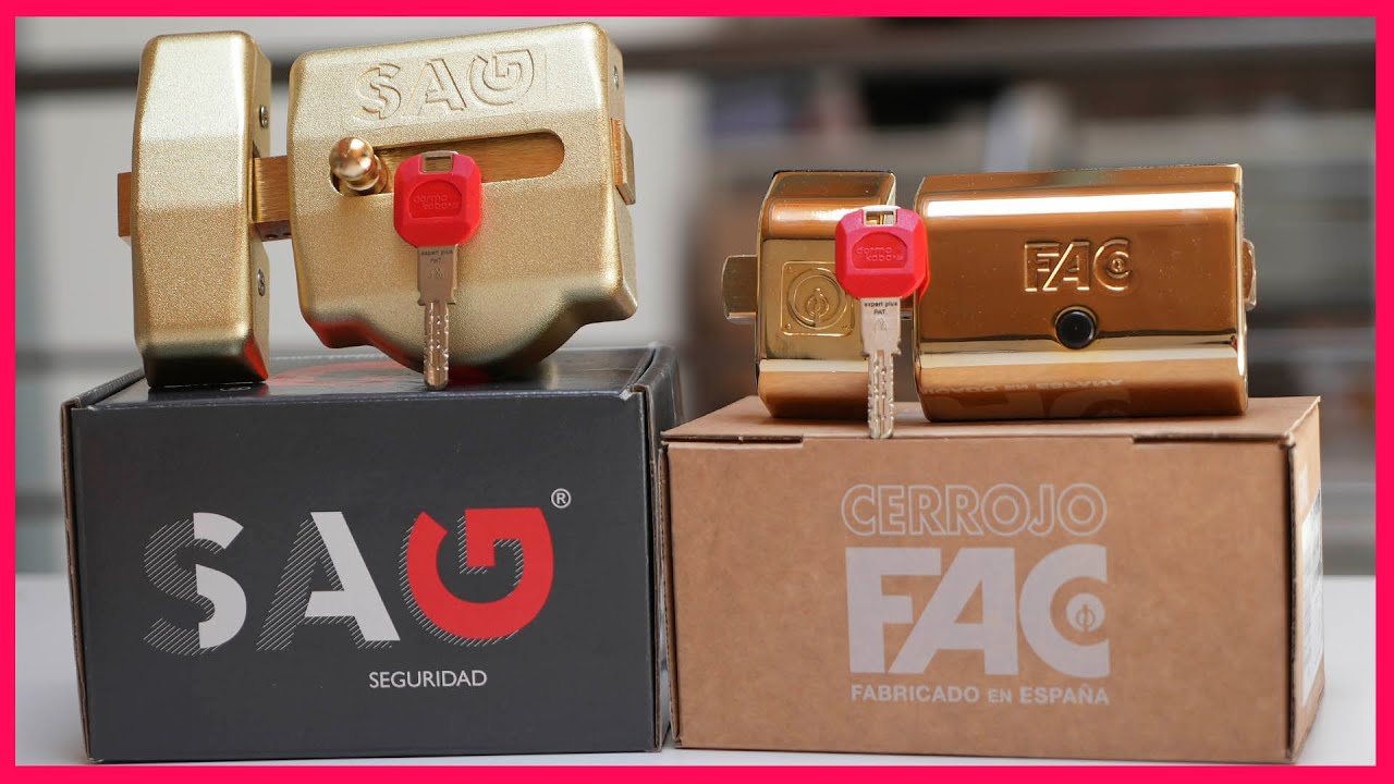 ⚠️Cerrojo FAC KB Y Cerrojo SAG EP40 KB ¿Cuál elegirías para enviar ladrones u okupas?🤔