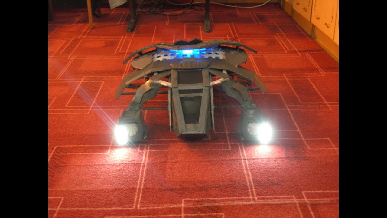 Bat of The Dark Knight Rises RC model by Native18 Перезалив