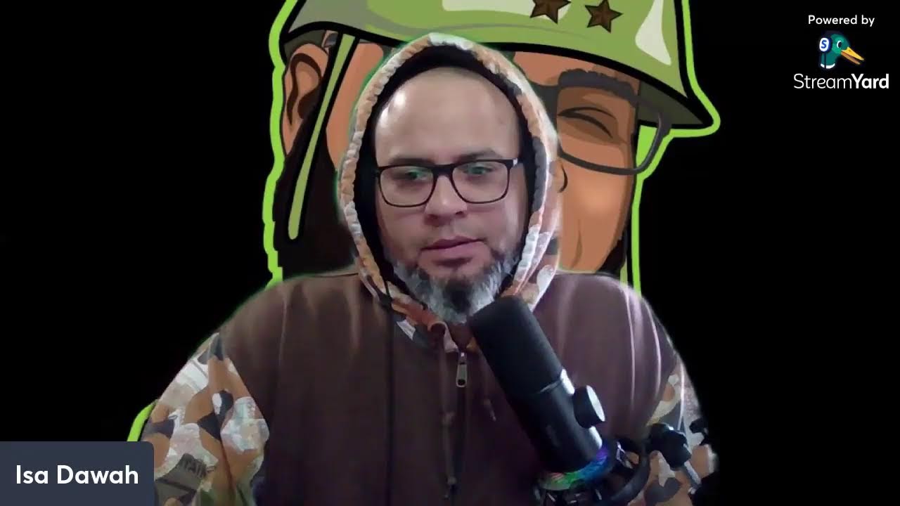 Isa Dawah giving Shahada - Omar Ortiz!