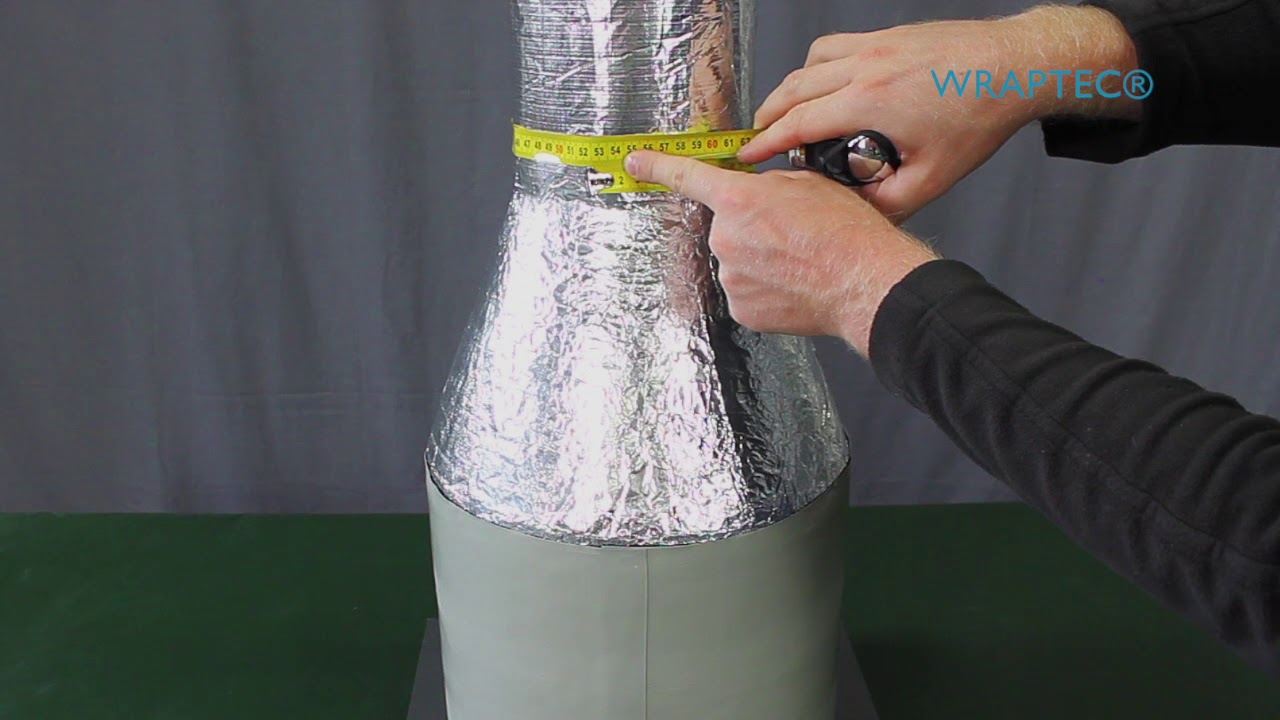 Reduzierung / Reducer - Wraptec&reg; Verlegung / Laying / Application