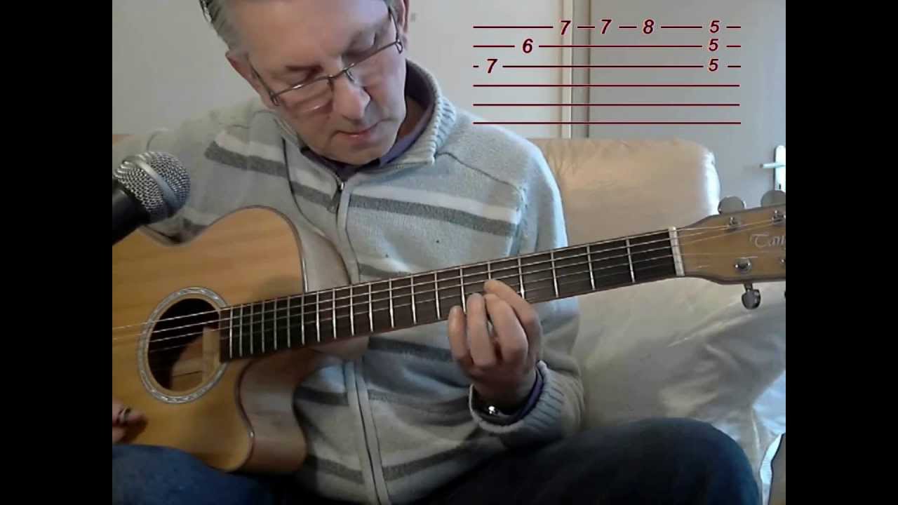 Apprendre la Guitare Mistrals Gagnants - RENAUD Intro en Arpège