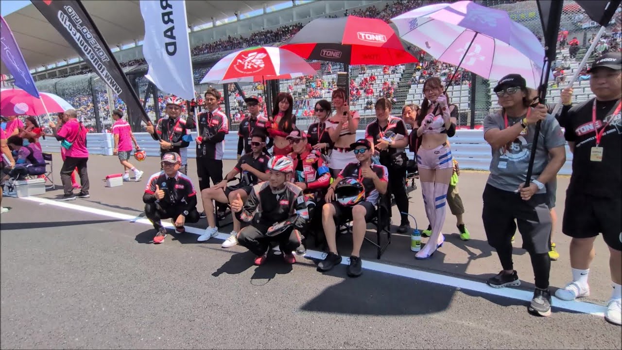 決勝前グリッドウォーク 2025鈴鹿8耐  SUZUKA8hours  鈴鹿サーキット