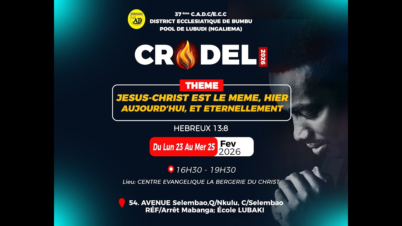 CROISADE DE DELIVRANCE CRODEL / Pasteur FABRICE MOBYSSA