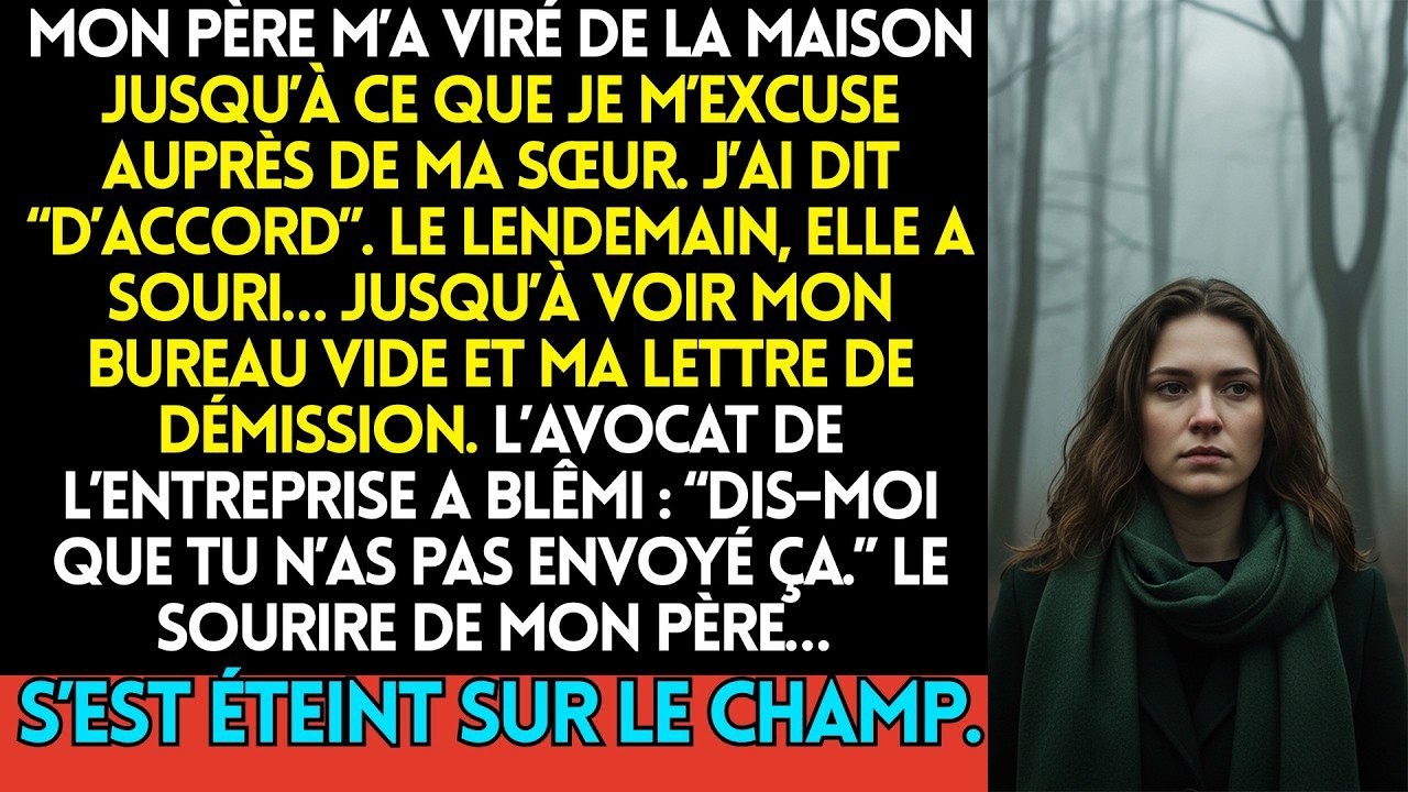 Mon Père M’a Mis À La Porte Jusqu’à Ce Que Je M’excuse Auprès De Ma Sœur  J’ai Juste Dit “D’accor