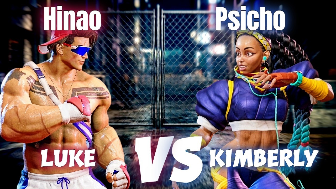 SF6 🔥 Hinao (Luke) Vs Psycho (Kimberly) 🔥 Street Fighter 6