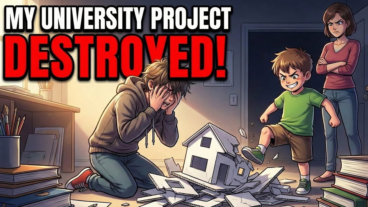 "It's Just Paper!" My Entitled Cousin Destroyed My Final Project. I Sued His Mom