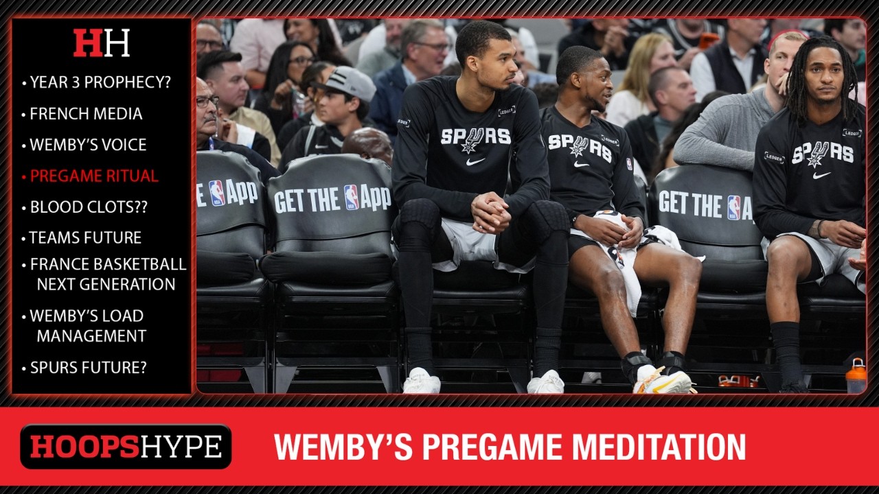 Inside Wemby’s Chilling Pregame Routine That Has the Spurs Locked In