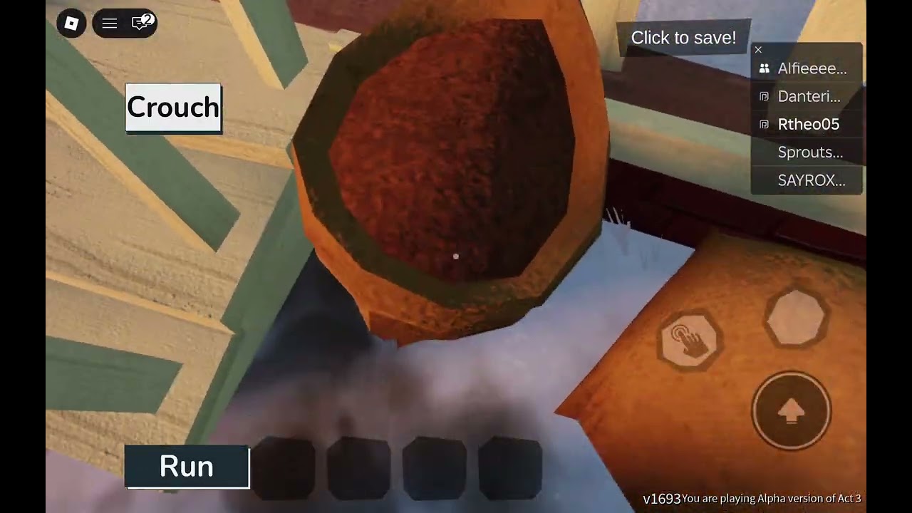 Playing Fred bear with Alfie