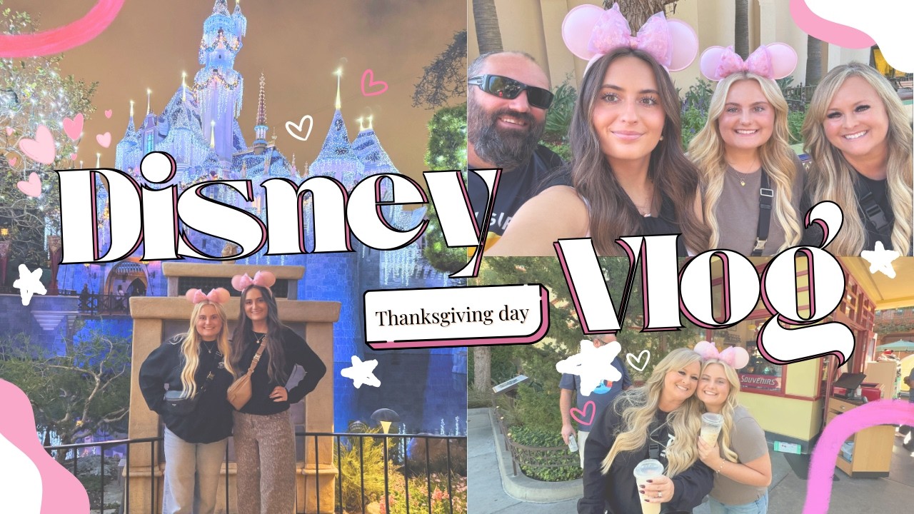 thanksgiving x disneyland!! 🐭