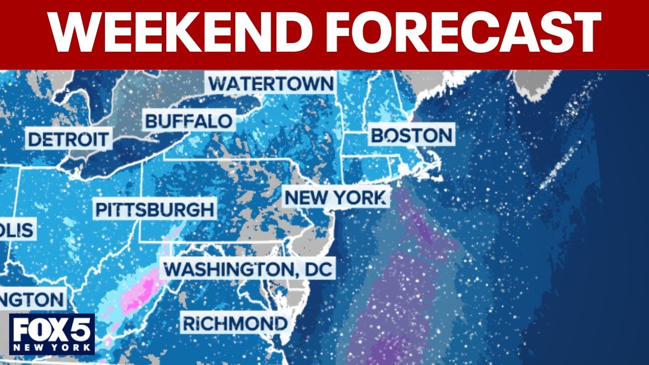 NYC weather: Talking snow chances, extreme cold for weekend