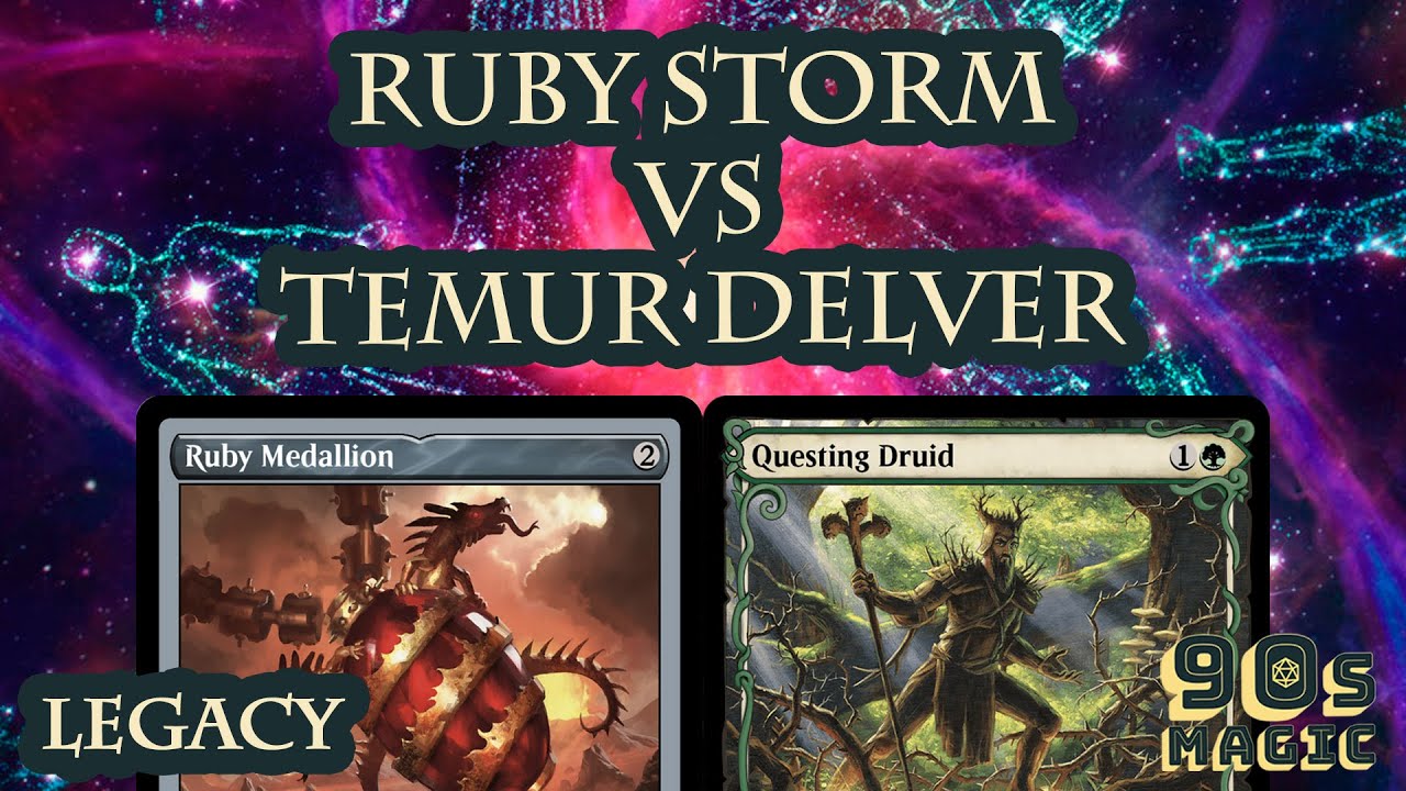 Mono Red Ruby Storm vs Temur Delver [MTG Legacy]