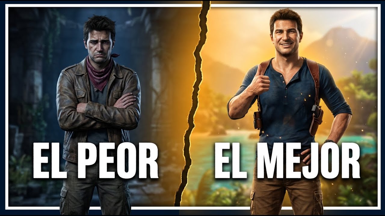 ¿Cuál es el mejor Uncharted? Ranking