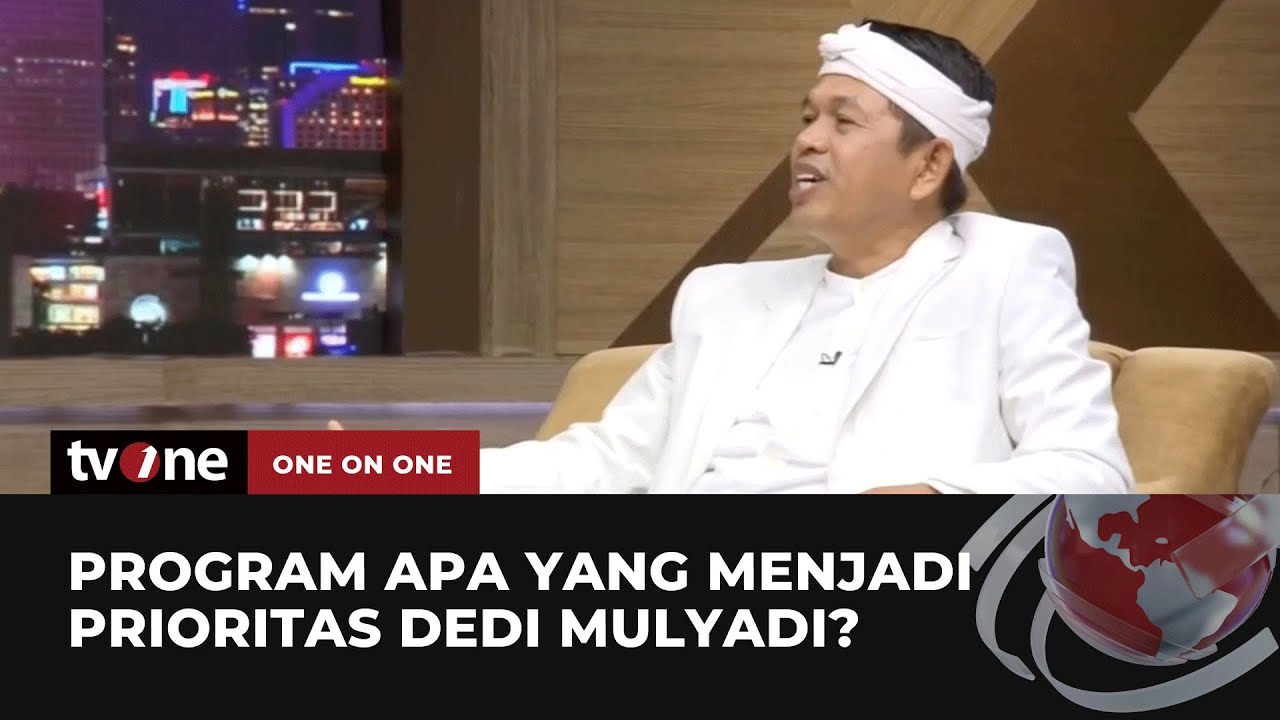 Sejumlah Program Dedi Mulyadi untuk Jabar jika Terpilih Menjadi Gubernur | One On One tvOne
