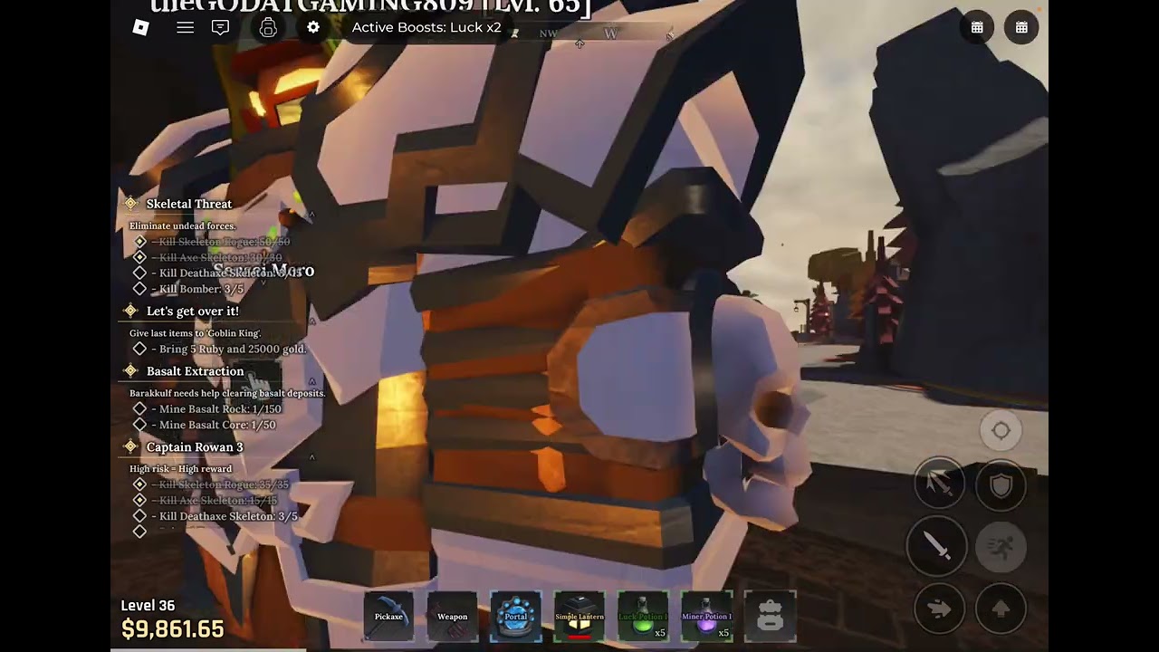 Playing some of the forge
