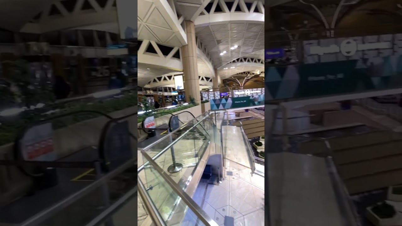 Riyadh airport, KSA, 4k