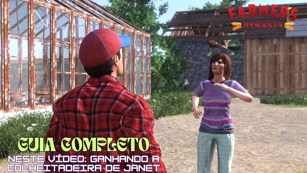 Farmers Dinasty - Carreira: Ganhando a Colheitadeira Completa 