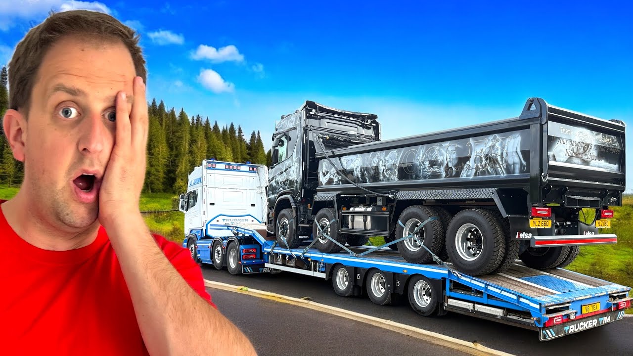 INSANE CUSTOM TIPPER TRUCK COLLECTION | MY FIRST TIPPER LOAD! | 