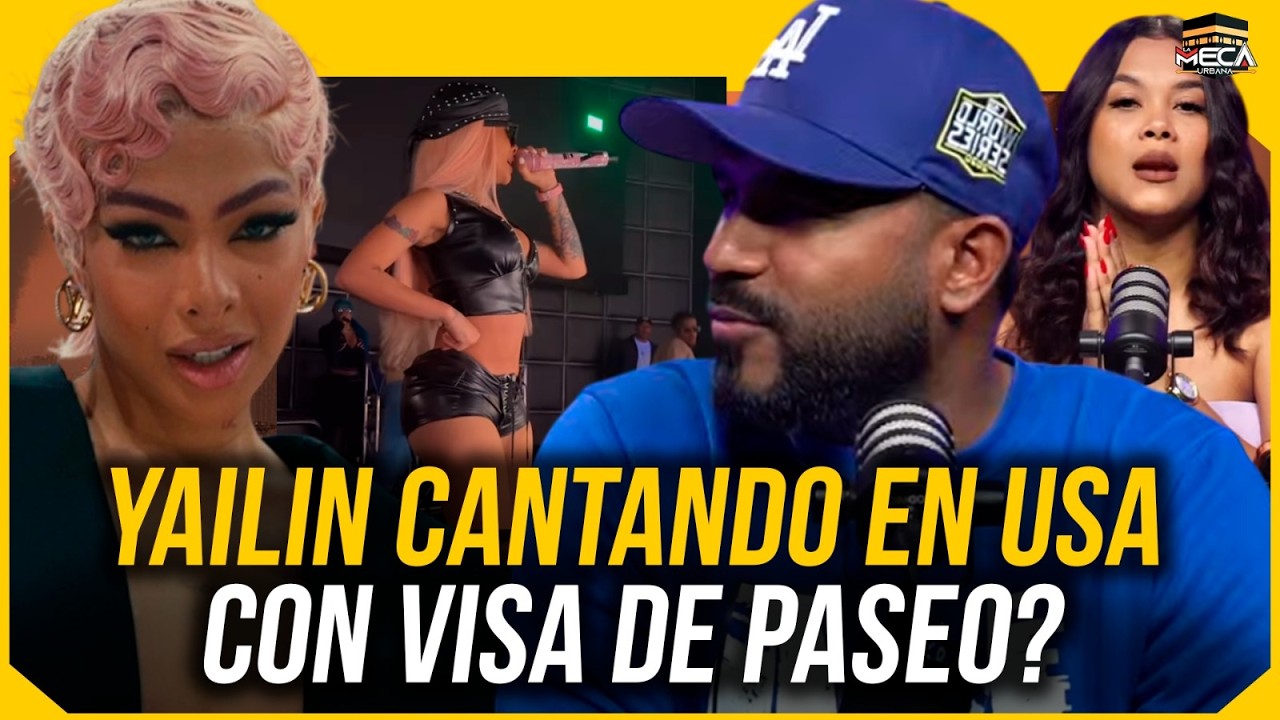 YAILIN CANTANDO Y TRABAJANDO EN USA CON VISA DE PASEO ?