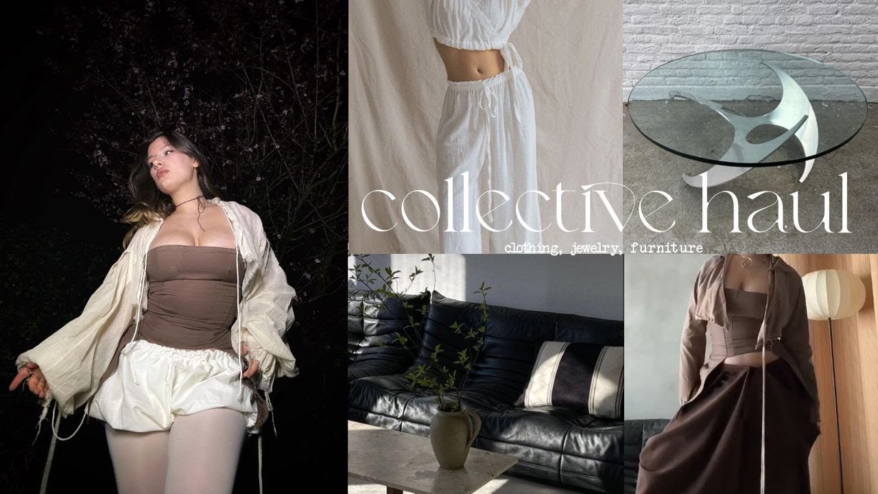 COLLECTIVE HAUL: clothes, furniture and jewelry